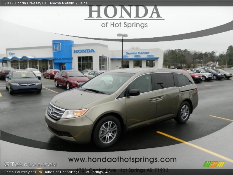 Mocha Metallic / Beige 2012 Honda Odyssey EX