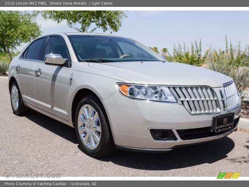 Smoke Stone Metallic / Light Camel 2010 Lincoln MKZ FWD