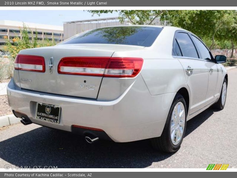 Smoke Stone Metallic / Light Camel 2010 Lincoln MKZ FWD