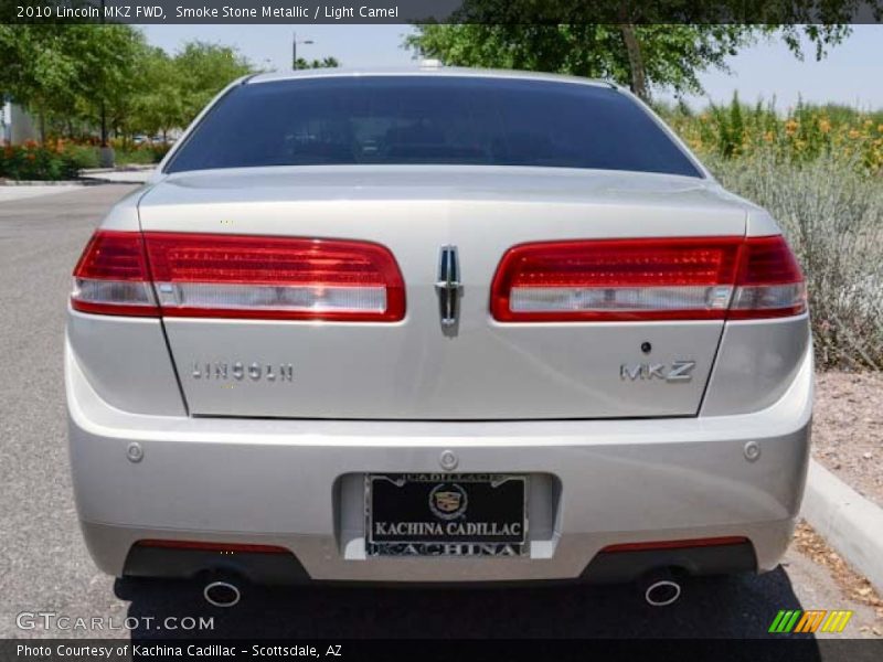 Smoke Stone Metallic / Light Camel 2010 Lincoln MKZ FWD