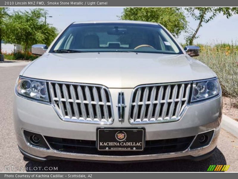 Smoke Stone Metallic / Light Camel 2010 Lincoln MKZ FWD