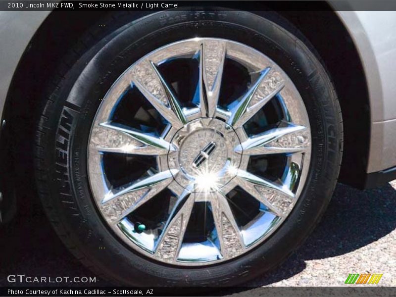 Smoke Stone Metallic / Light Camel 2010 Lincoln MKZ FWD
