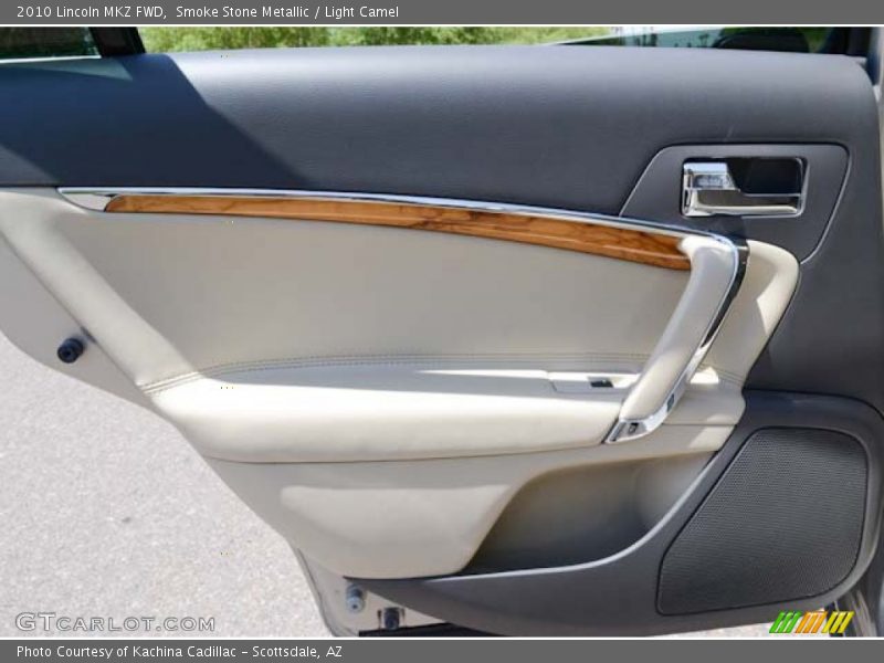 Smoke Stone Metallic / Light Camel 2010 Lincoln MKZ FWD