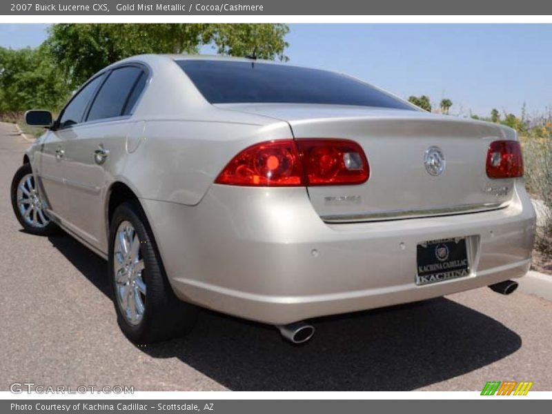 Gold Mist Metallic / Cocoa/Cashmere 2007 Buick Lucerne CXS