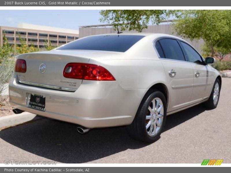 Gold Mist Metallic / Cocoa/Cashmere 2007 Buick Lucerne CXS