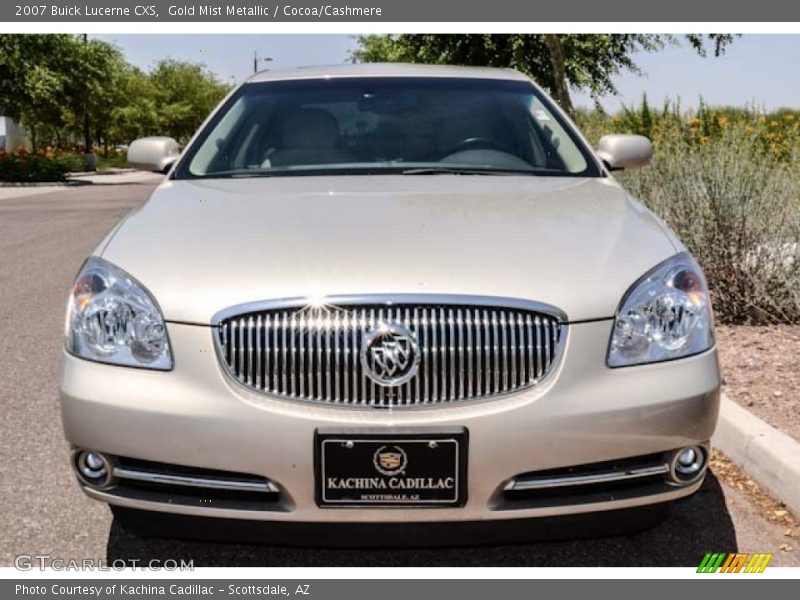 Gold Mist Metallic / Cocoa/Cashmere 2007 Buick Lucerne CXS