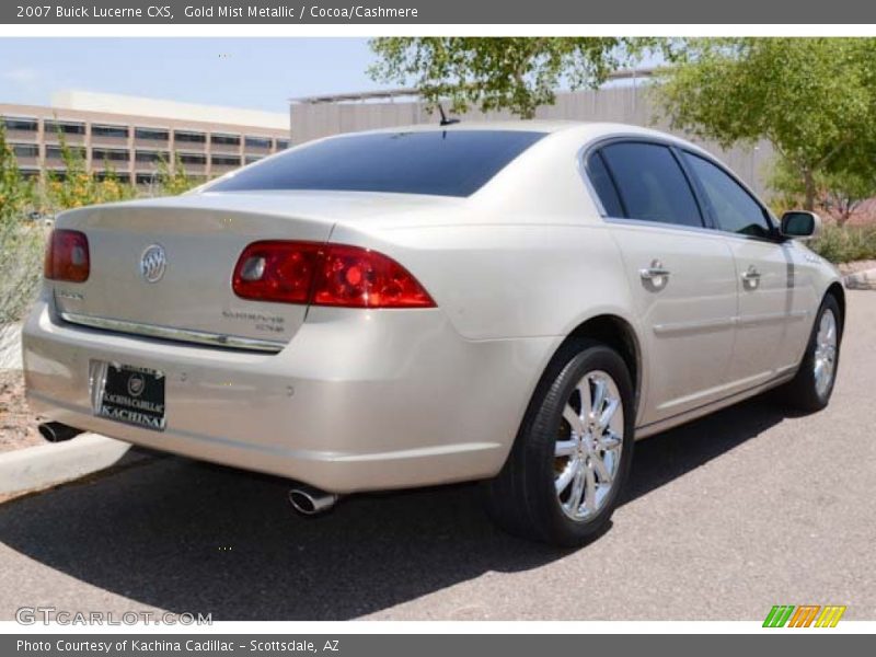 Gold Mist Metallic / Cocoa/Cashmere 2007 Buick Lucerne CXS