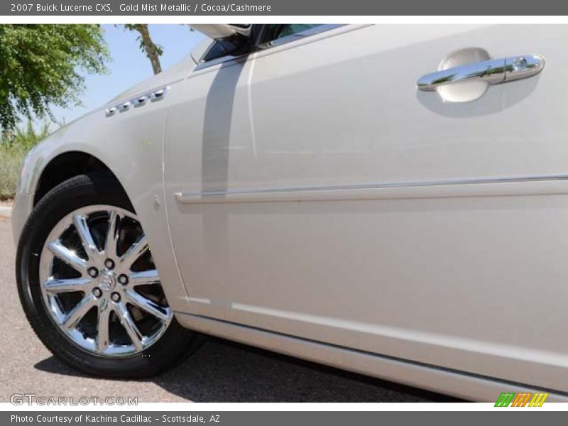 Gold Mist Metallic / Cocoa/Cashmere 2007 Buick Lucerne CXS