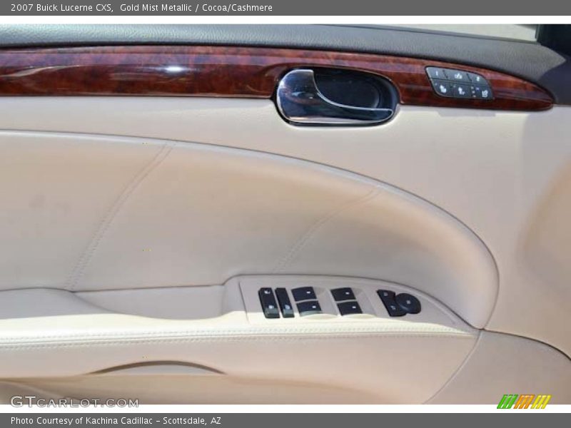 Gold Mist Metallic / Cocoa/Cashmere 2007 Buick Lucerne CXS