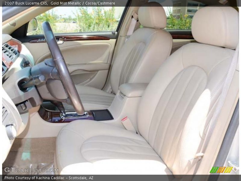 Gold Mist Metallic / Cocoa/Cashmere 2007 Buick Lucerne CXS
