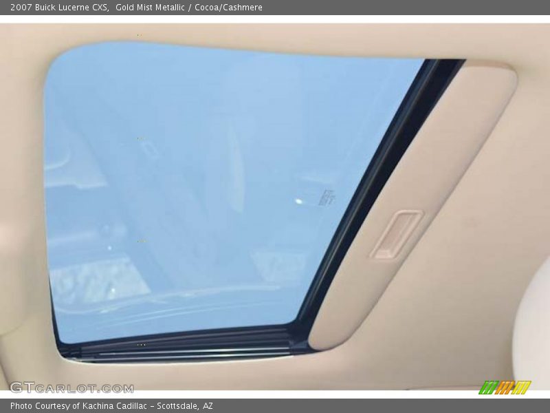 Gold Mist Metallic / Cocoa/Cashmere 2007 Buick Lucerne CXS