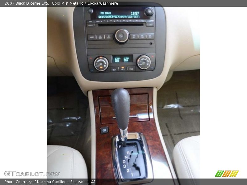 Gold Mist Metallic / Cocoa/Cashmere 2007 Buick Lucerne CXS