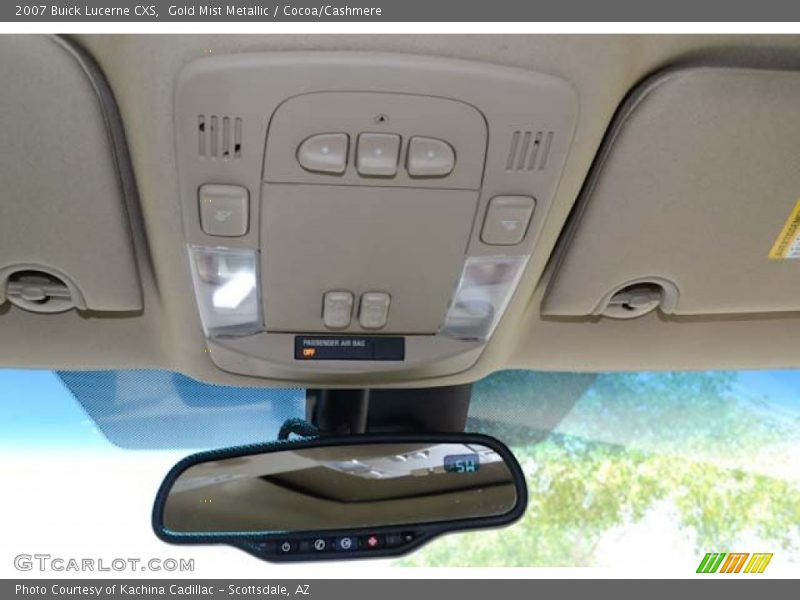Gold Mist Metallic / Cocoa/Cashmere 2007 Buick Lucerne CXS