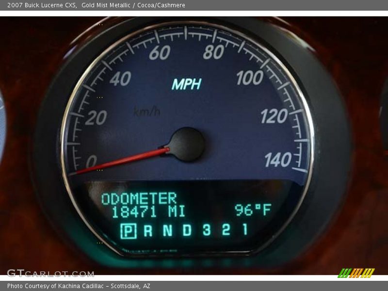 Gold Mist Metallic / Cocoa/Cashmere 2007 Buick Lucerne CXS