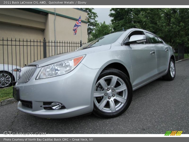 Quicksilver Metallic / Ebony 2011 Buick LaCrosse CXL AWD