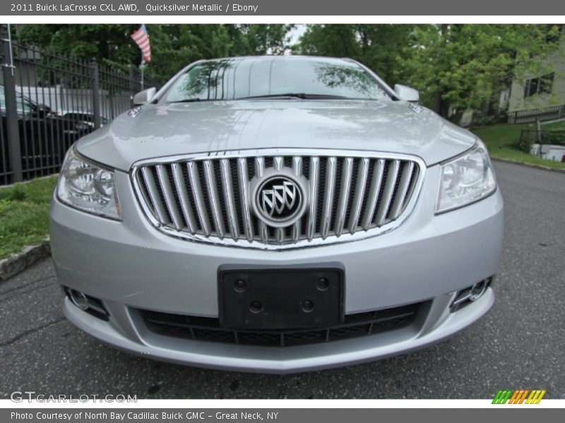 Quicksilver Metallic / Ebony 2011 Buick LaCrosse CXL AWD