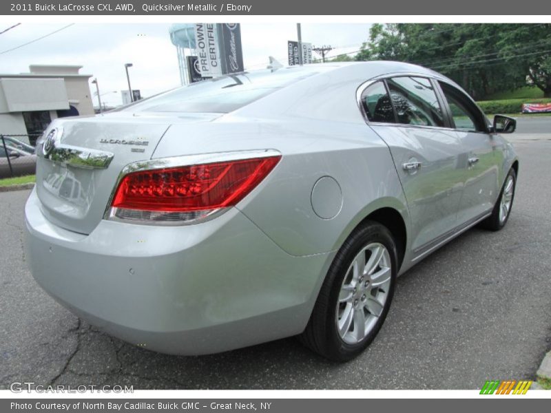 Quicksilver Metallic / Ebony 2011 Buick LaCrosse CXL AWD