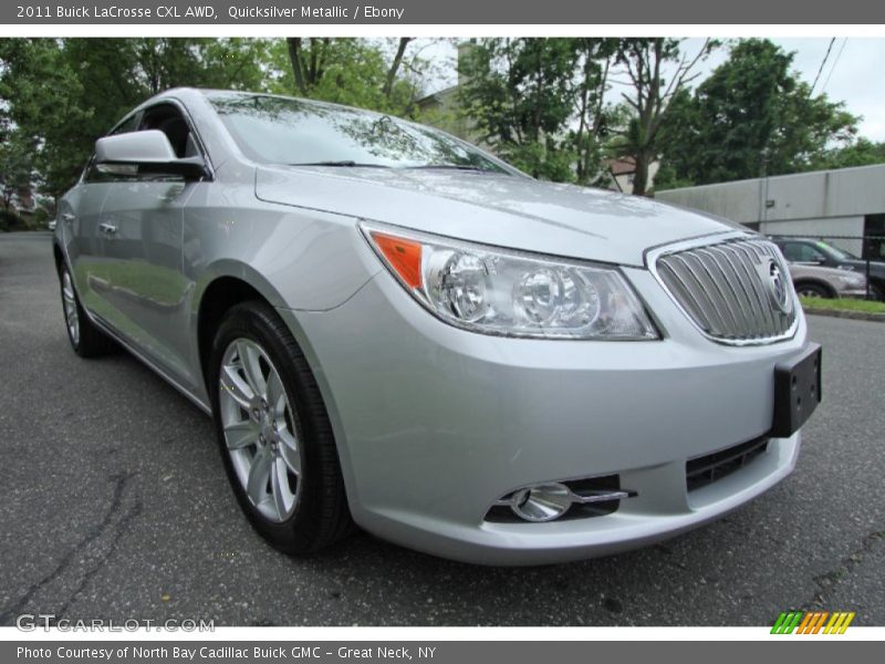 Quicksilver Metallic / Ebony 2011 Buick LaCrosse CXL AWD
