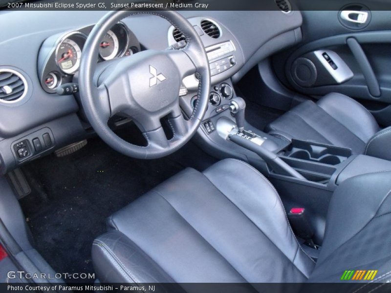 Sunset Pearlescent / Medium Gray 2007 Mitsubishi Eclipse Spyder GS