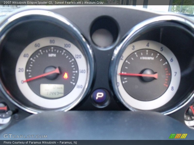 Sunset Pearlescent / Medium Gray 2007 Mitsubishi Eclipse Spyder GS