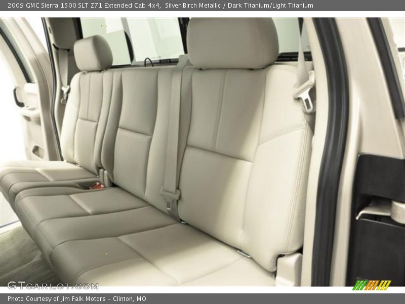 Silver Birch Metallic / Dark Titanium/Light Titanium 2009 GMC Sierra 1500 SLT Z71 Extended Cab 4x4