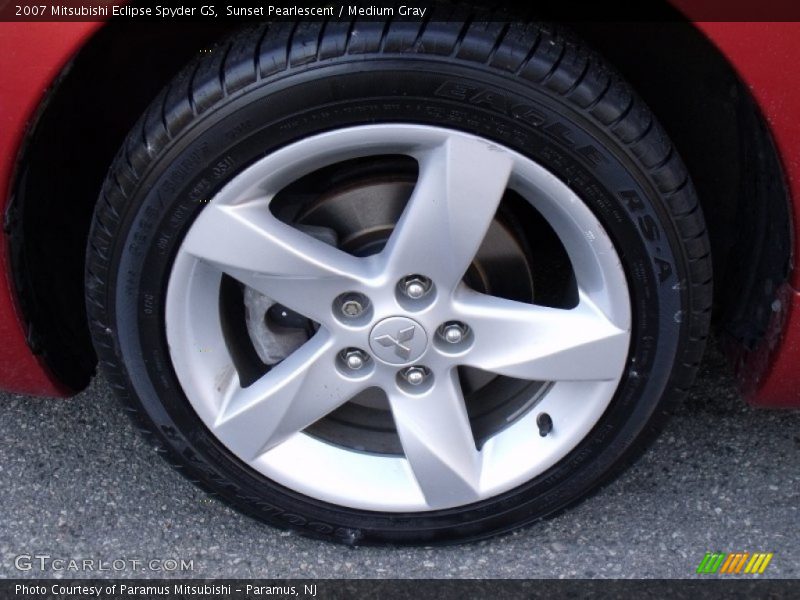 Sunset Pearlescent / Medium Gray 2007 Mitsubishi Eclipse Spyder GS