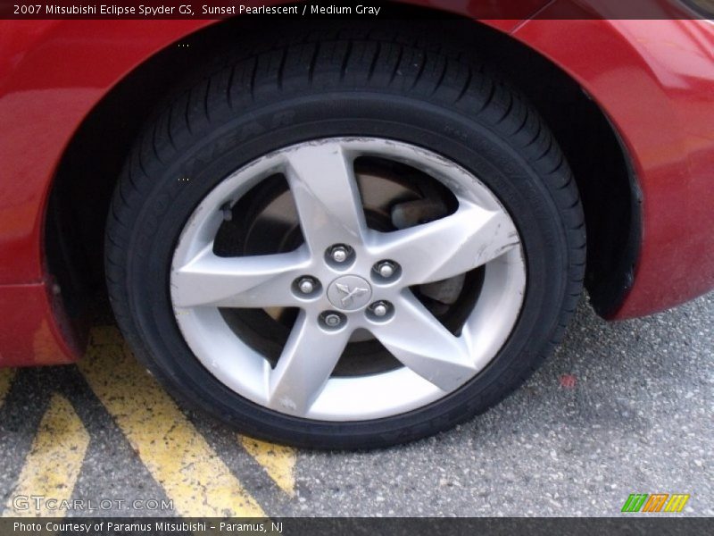Sunset Pearlescent / Medium Gray 2007 Mitsubishi Eclipse Spyder GS