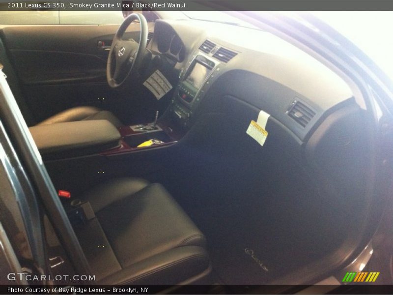 Smokey Granite Mica / Black/Red Walnut 2011 Lexus GS 350