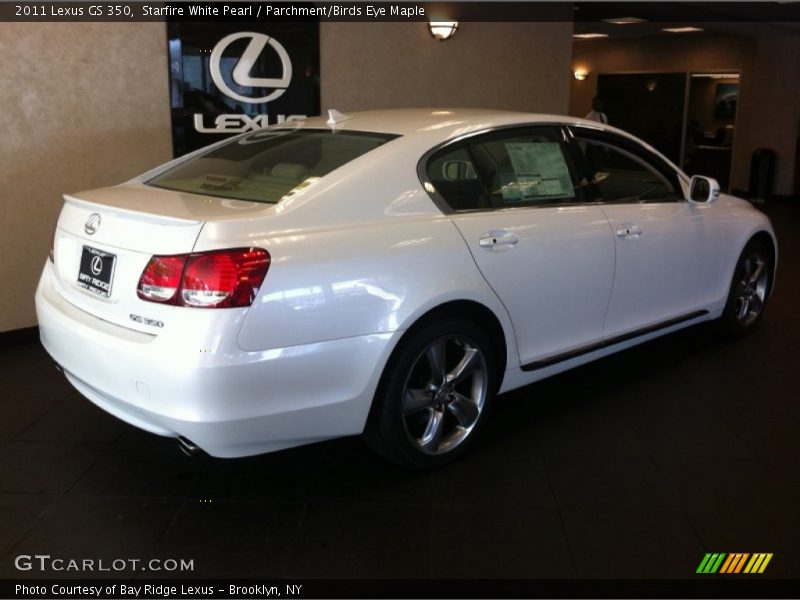Starfire White Pearl / Parchment/Birds Eye Maple 2011 Lexus GS 350