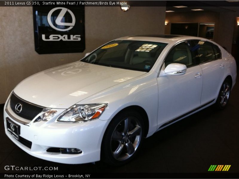Starfire White Pearl / Parchment/Birds Eye Maple 2011 Lexus GS 350