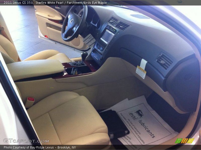 Starfire White Pearl / Parchment/Birds Eye Maple 2011 Lexus GS 350