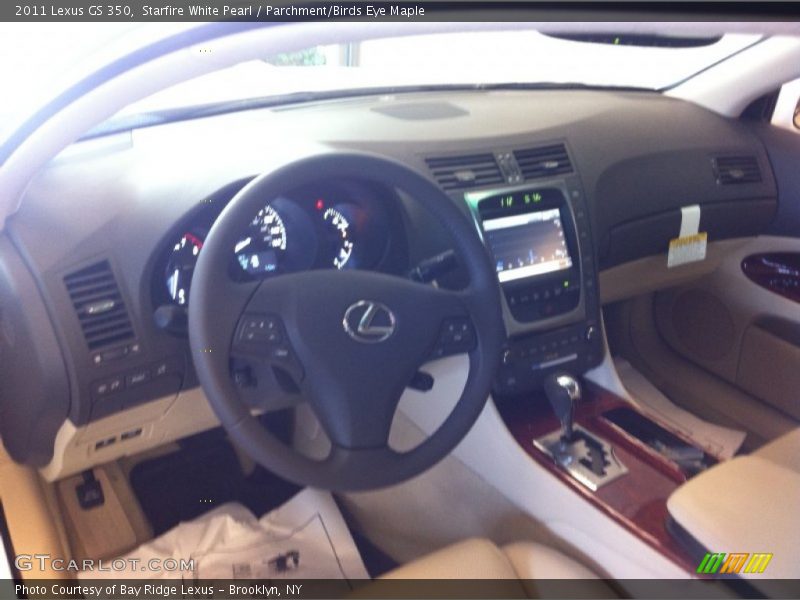 Starfire White Pearl / Parchment/Birds Eye Maple 2011 Lexus GS 350