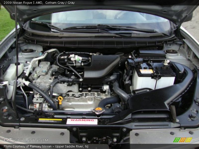 Gotham Gray / Gray 2009 Nissan Rogue S AWD