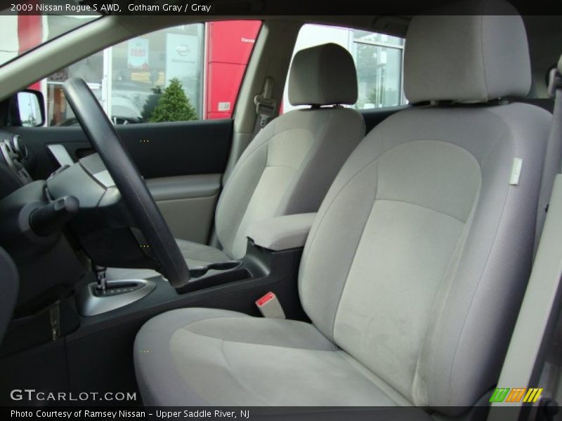 Gotham Gray / Gray 2009 Nissan Rogue S AWD