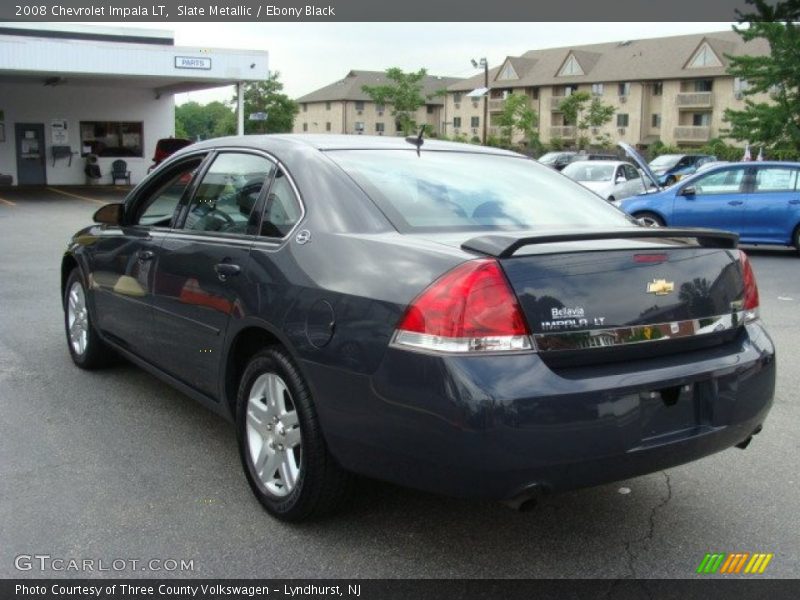 Slate Metallic / Ebony Black 2008 Chevrolet Impala LT
