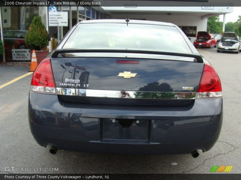 Slate Metallic / Ebony Black 2008 Chevrolet Impala LT
