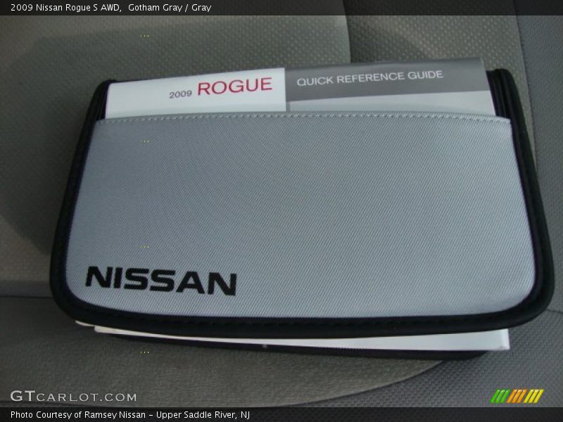 Gotham Gray / Gray 2009 Nissan Rogue S AWD