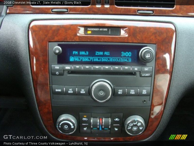 Slate Metallic / Ebony Black 2008 Chevrolet Impala LT