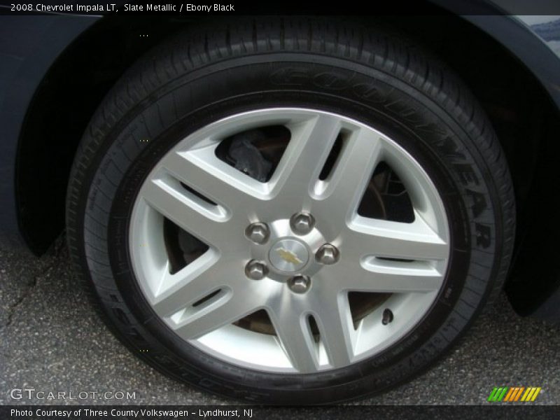 Slate Metallic / Ebony Black 2008 Chevrolet Impala LT