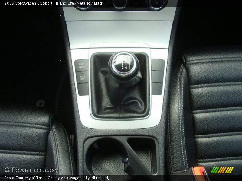 Island Grey Metallic / Black 2009 Volkswagen CC Sport