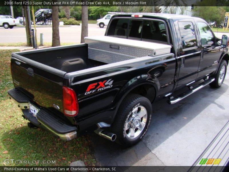 Black / Medium Flint 2006 Ford F250 Super Duty Lariat FX4 Off Road Crew Cab 4x4