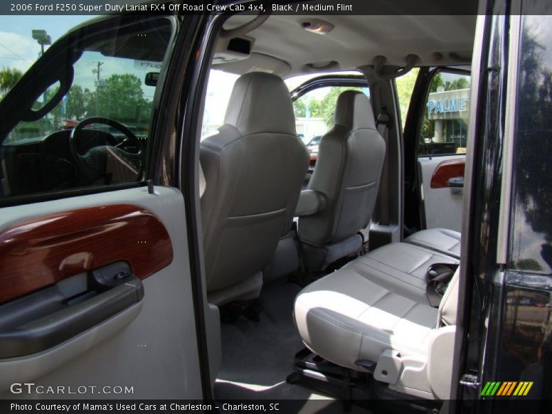 Black / Medium Flint 2006 Ford F250 Super Duty Lariat FX4 Off Road Crew Cab 4x4