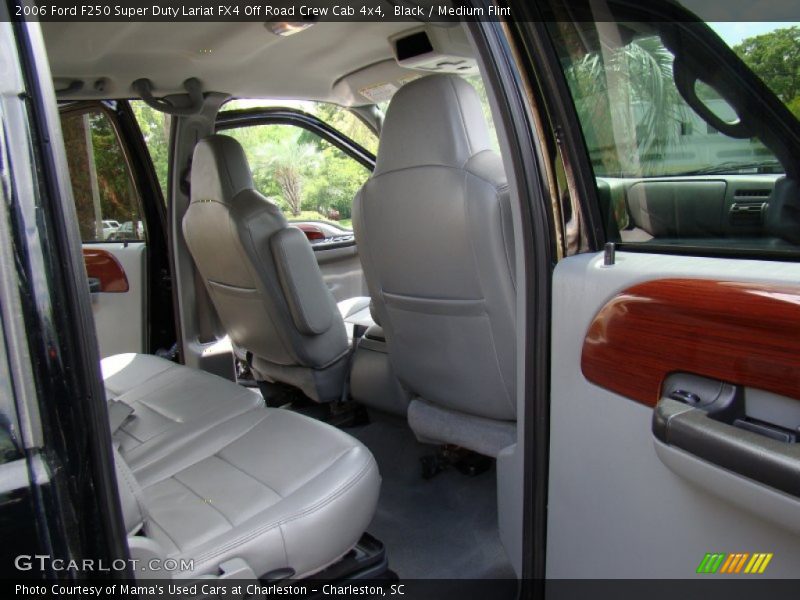 Black / Medium Flint 2006 Ford F250 Super Duty Lariat FX4 Off Road Crew Cab 4x4