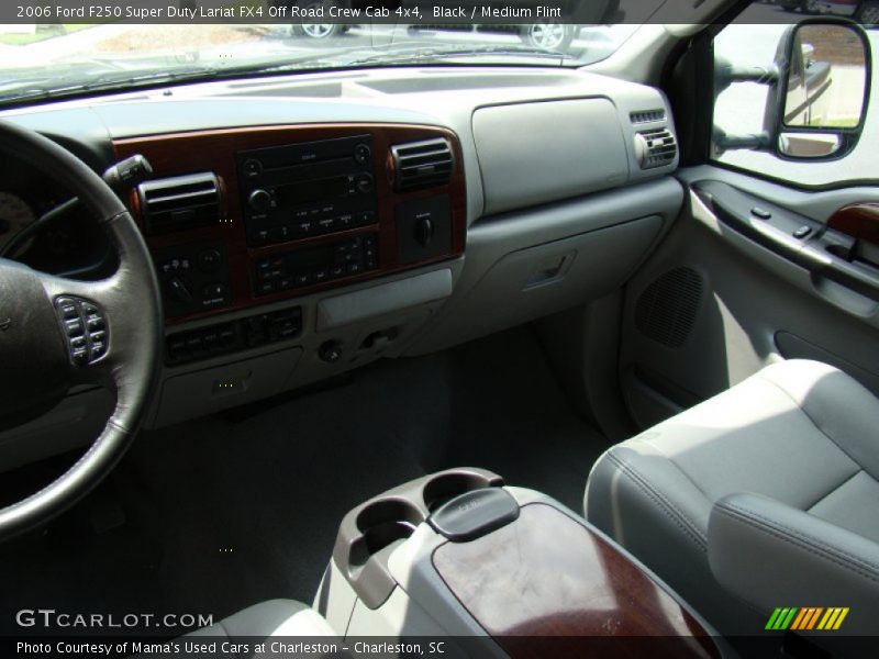 Black / Medium Flint 2006 Ford F250 Super Duty Lariat FX4 Off Road Crew Cab 4x4