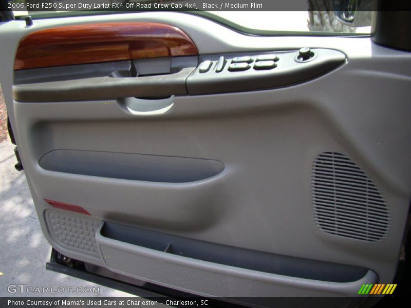 Black / Medium Flint 2006 Ford F250 Super Duty Lariat FX4 Off Road Crew Cab 4x4