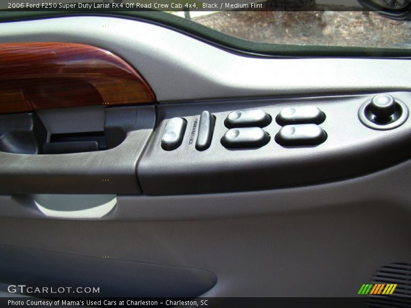 Black / Medium Flint 2006 Ford F250 Super Duty Lariat FX4 Off Road Crew Cab 4x4