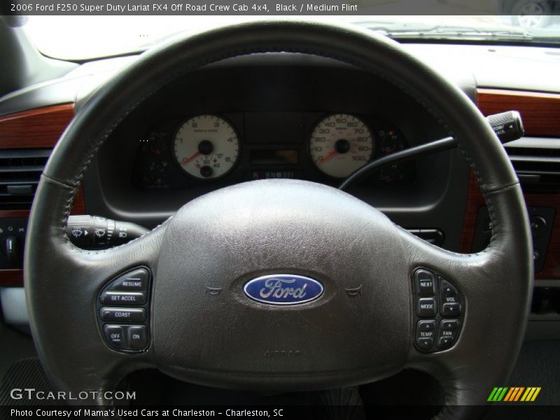 Black / Medium Flint 2006 Ford F250 Super Duty Lariat FX4 Off Road Crew Cab 4x4