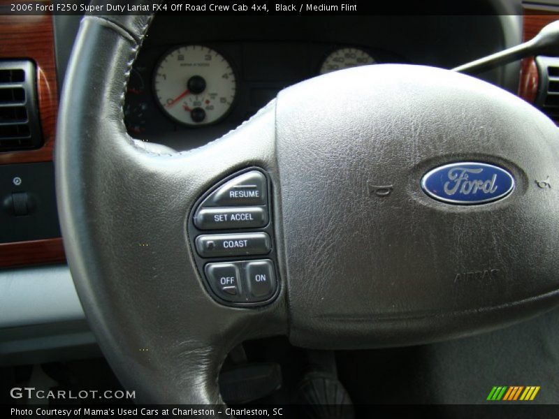 Black / Medium Flint 2006 Ford F250 Super Duty Lariat FX4 Off Road Crew Cab 4x4