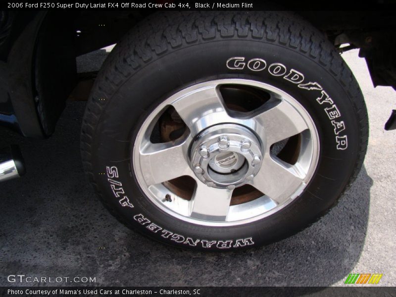 Black / Medium Flint 2006 Ford F250 Super Duty Lariat FX4 Off Road Crew Cab 4x4