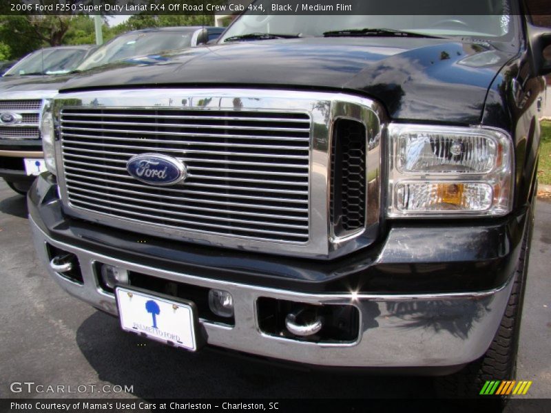 Black / Medium Flint 2006 Ford F250 Super Duty Lariat FX4 Off Road Crew Cab 4x4